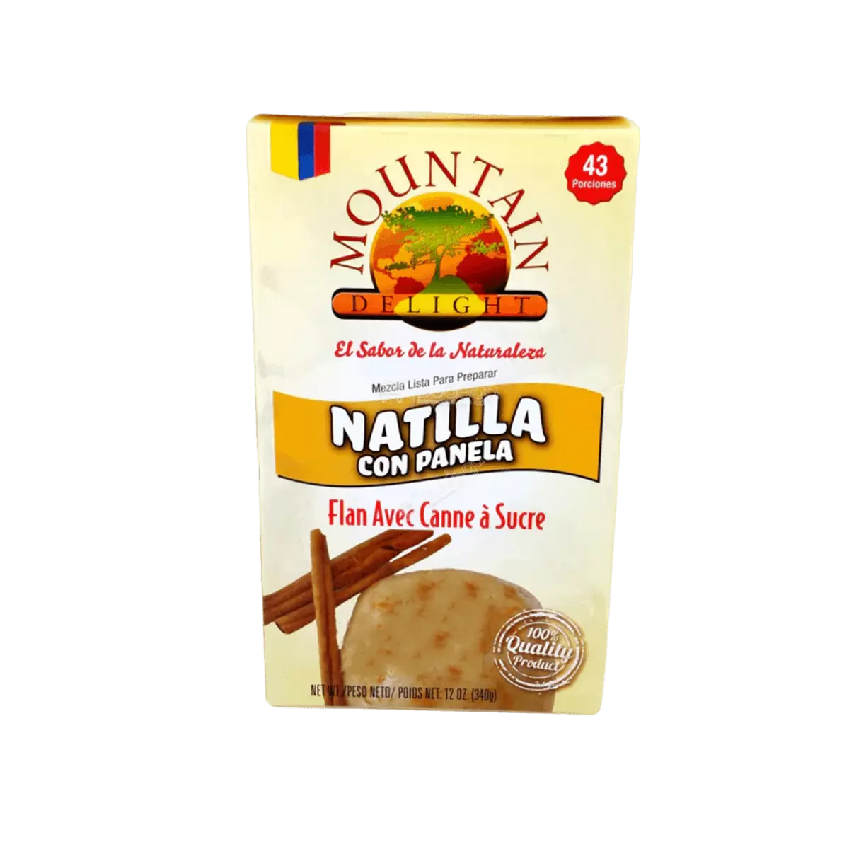 Mountain Delight Mezcla Para Natilla con Panela 340gr