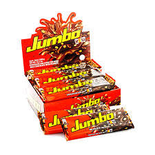 Jet Chocolatina Jumbo Peanut Chocolate Bar Soft Chocolate & Crispy Peanut 16.9 Oz Display (12 Bars)