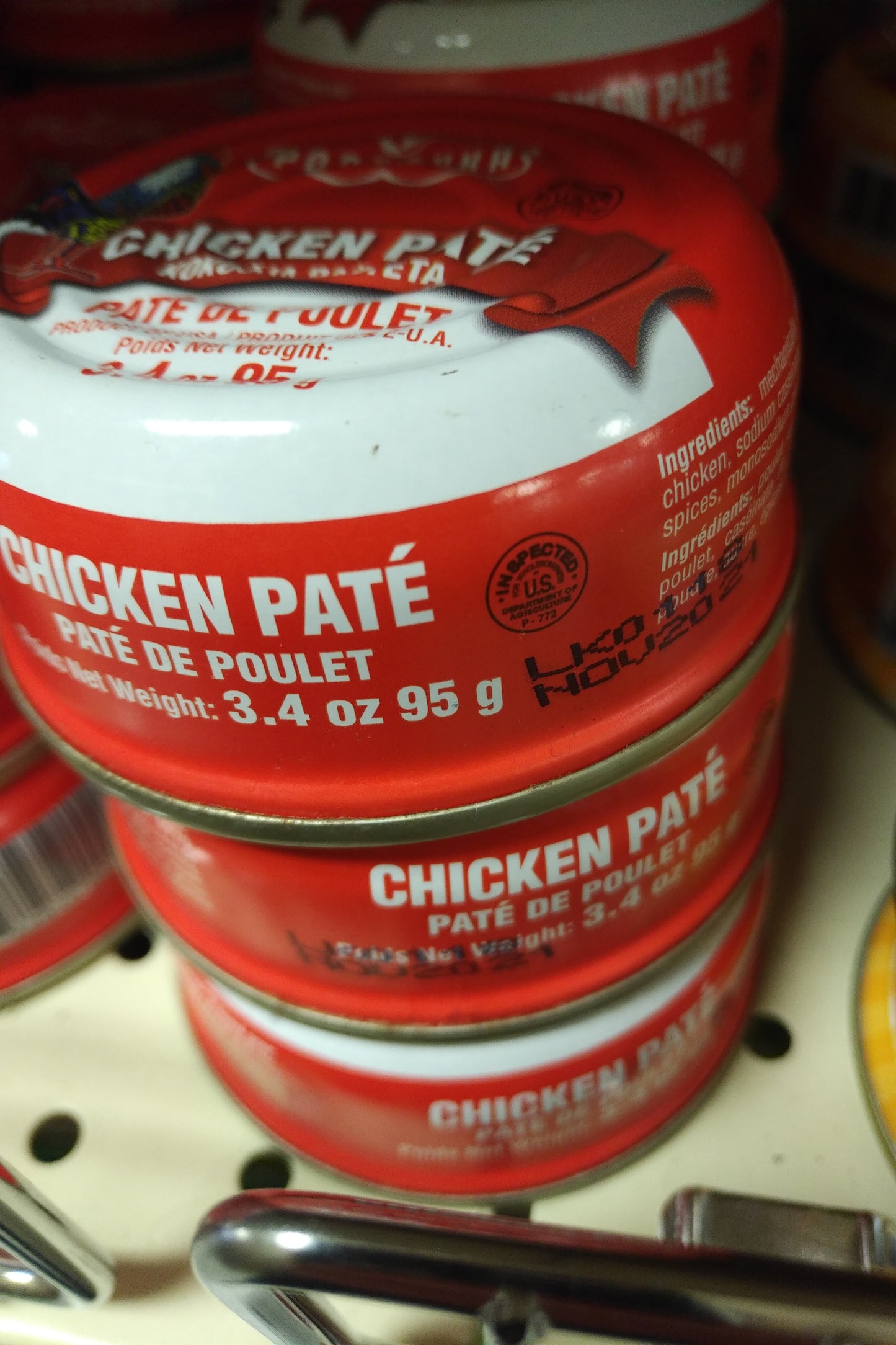 Podravka Chicken Pate de Pulet Spread 95gr