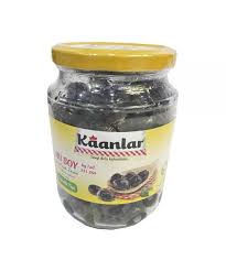 Kaanlar Oily Black Olives Yagli Siyah Zeytin 500gr