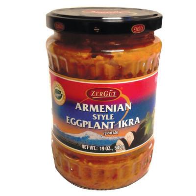 Zergut Armenian Style Eggplant Ikra 19oz